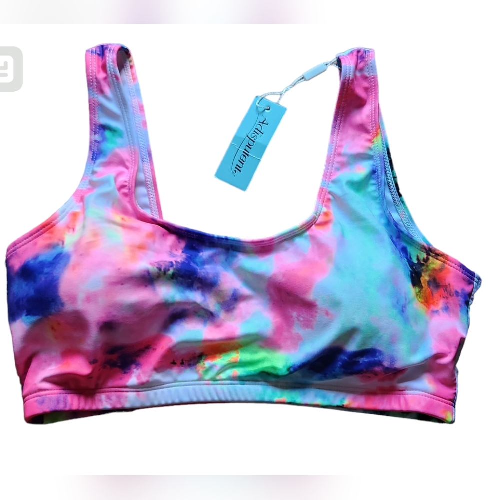 NWT. Adisputent swim top